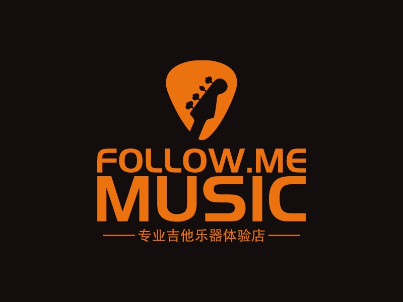 FOLLOW.ME MUSIClogo設(shè)計