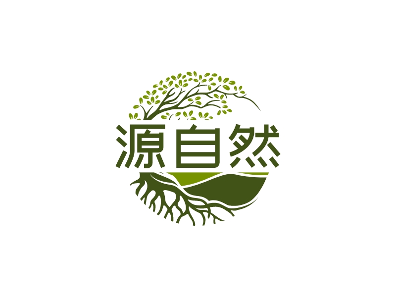 源自然LOGO設(shè)計(jì)