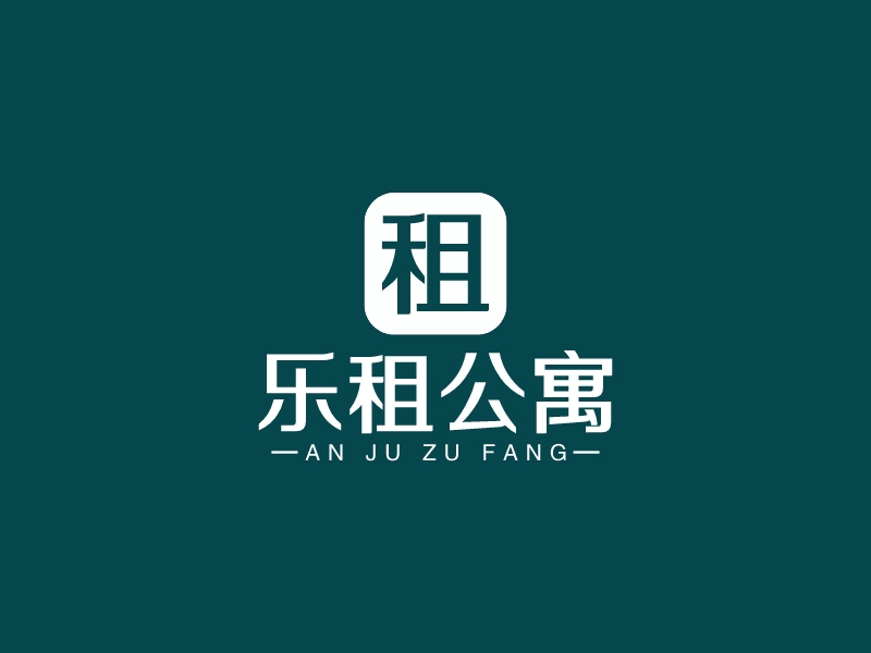 樂租公寓logo設計