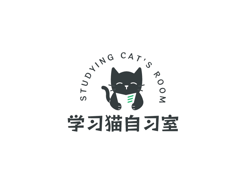 學習貓自習室 - Studying Cat's Room