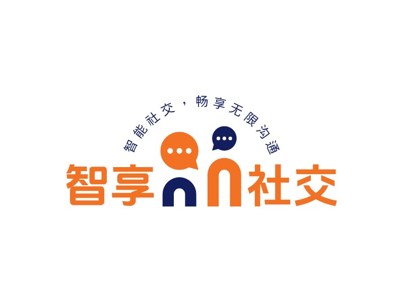 智享 社交LOGO設(shè)計